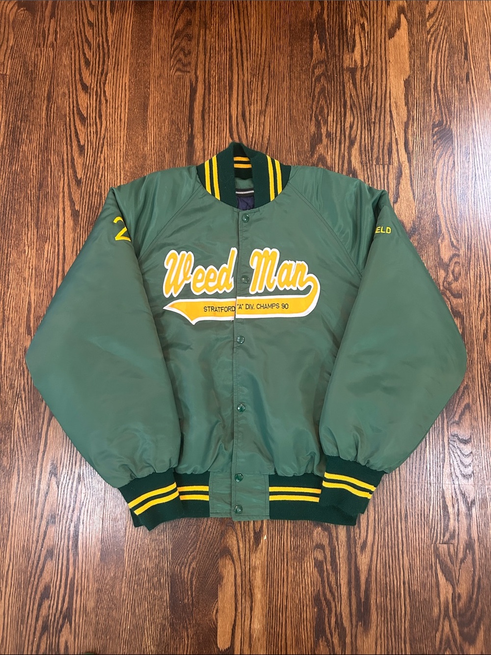 Vintage 90s Weed Man Jacket